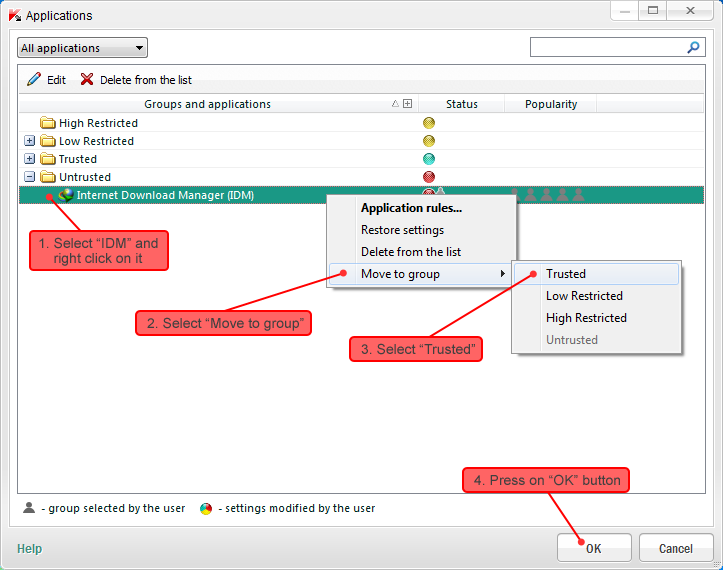 Kaspersky Internet Security settings 3